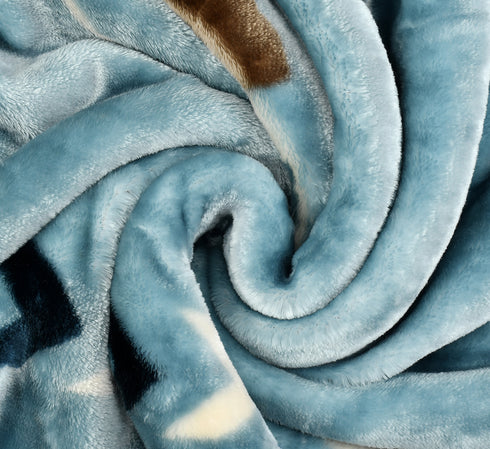 Velvety 2 Ply Super Soft Double Mink Blanket for Winter